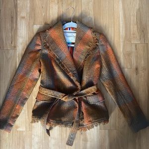 Anthropologie Silk Lined Blazer NWT SZ02